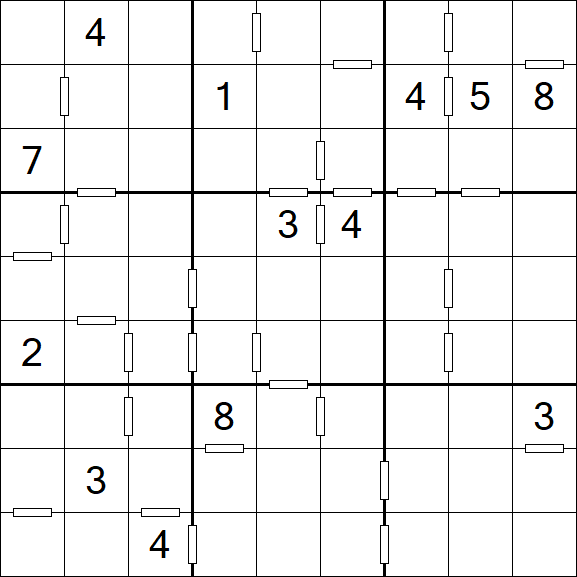 Consecutive Sudoku - Hard