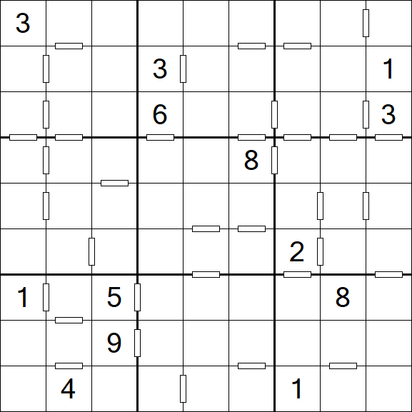 Consecutive Sudoku - Hard