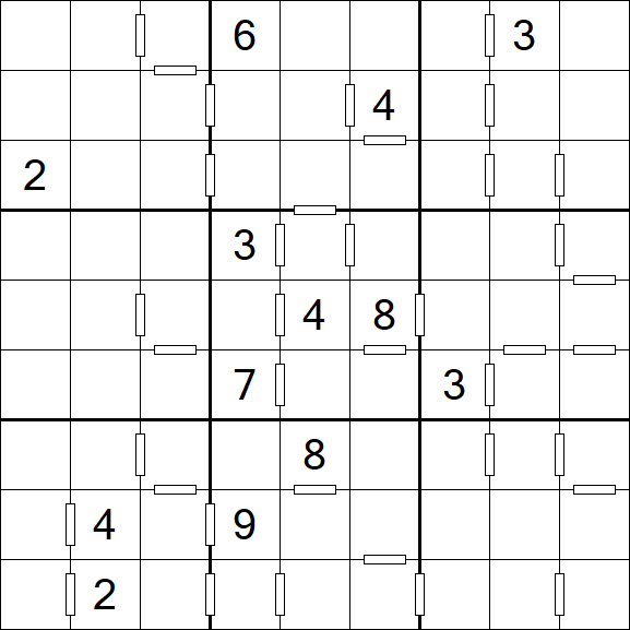 Consecutive Sudoku - Hard