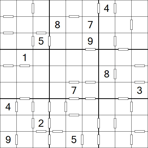 Consecutive Sudoku - Hard