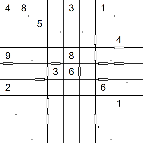 Consecutive Sudoku - Hard