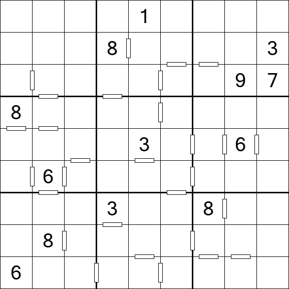 Consecutive Sudoku - Hard