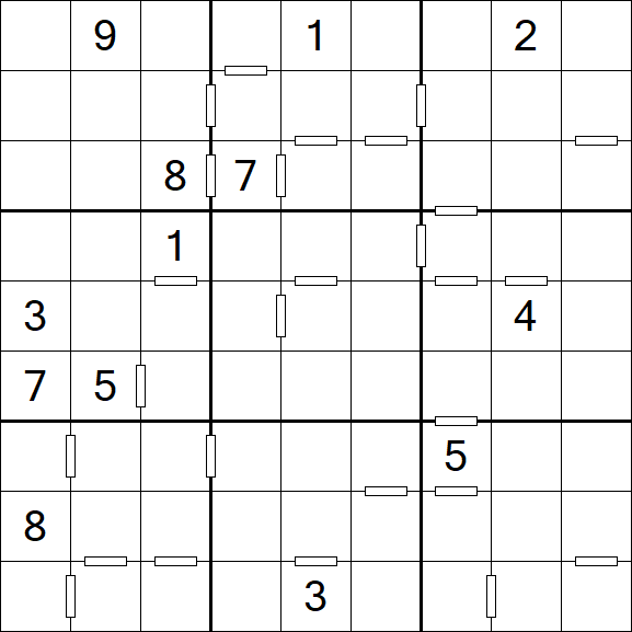 Consecutive Sudoku - Hard