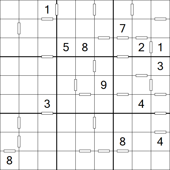 Consecutive Sudoku - Hard