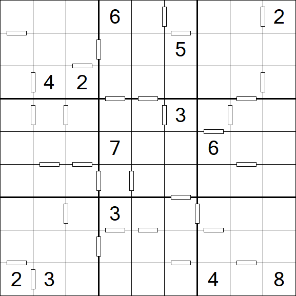 Consecutive Sudoku - Hard