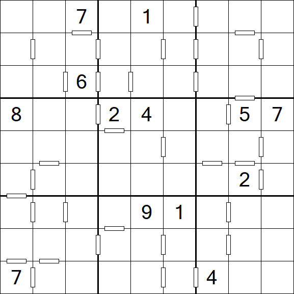 Consecutive Sudoku - Hard