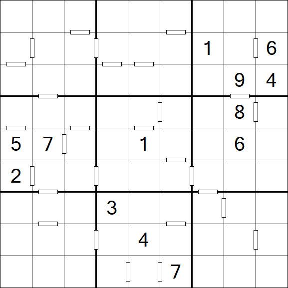Consecutive Sudoku - Hard