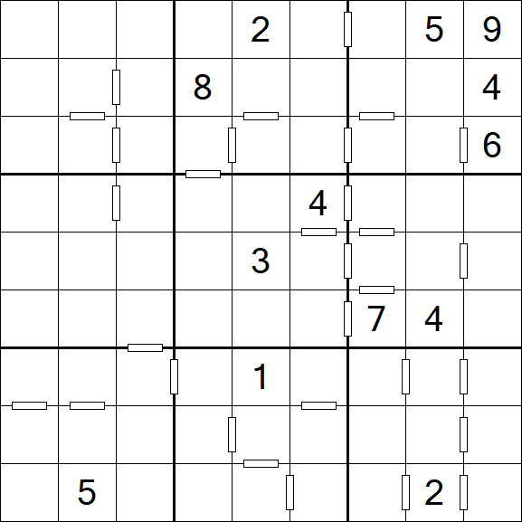 Consecutive Sudoku - Hard