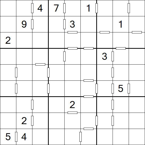 Consecutive Sudoku - Hard