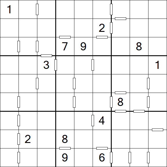 Consecutive Sudoku - Hard