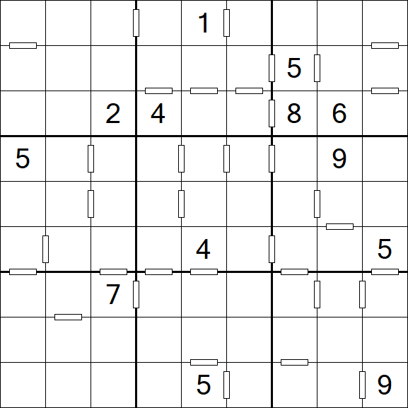 Consecutive Sudoku - Hard