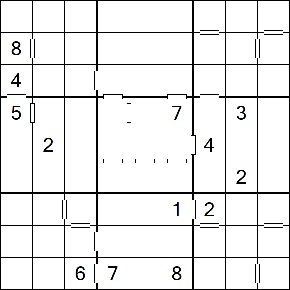 Consecutive Sudoku - Hard
