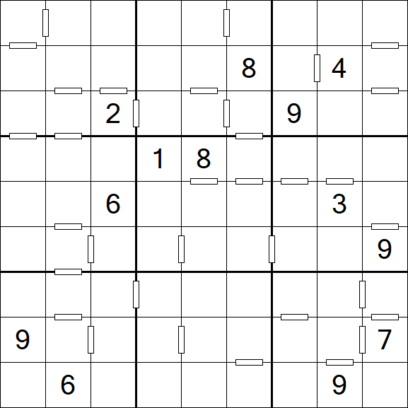 Consecutive Sudoku - Hard