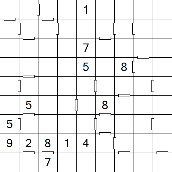 Consecutive Sudoku - Hard