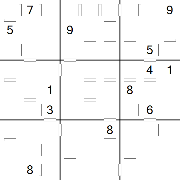 Consecutive Sudoku - Hard