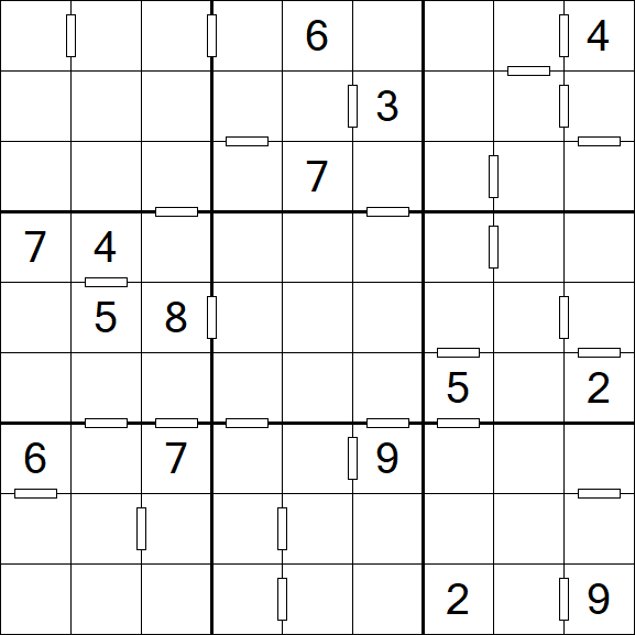Consecutive Sudoku - Hard