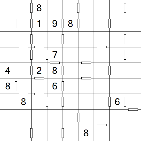 Consecutive Sudoku - Hard
