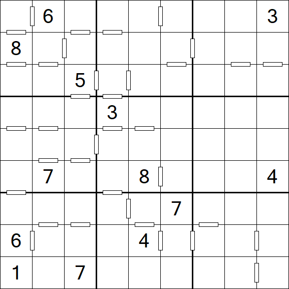 Consecutive Sudoku - Hard