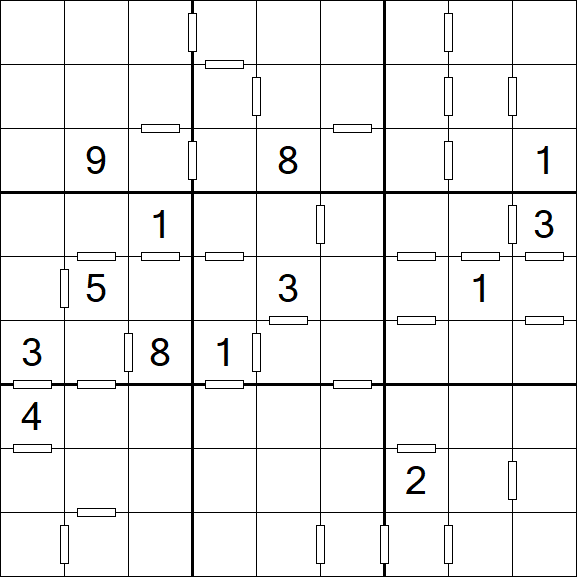 Consecutive Sudoku - Hard