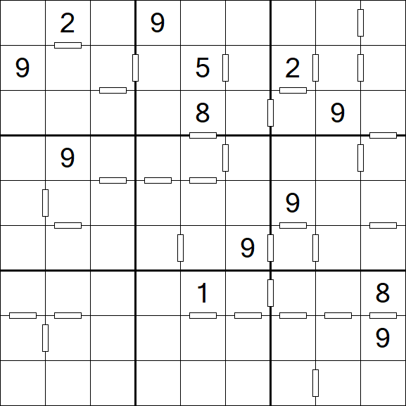 Consecutive Sudoku - Hard
