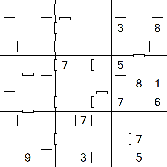 Consecutive Sudoku - Hard