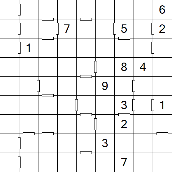 Consecutive Sudoku - Hard
