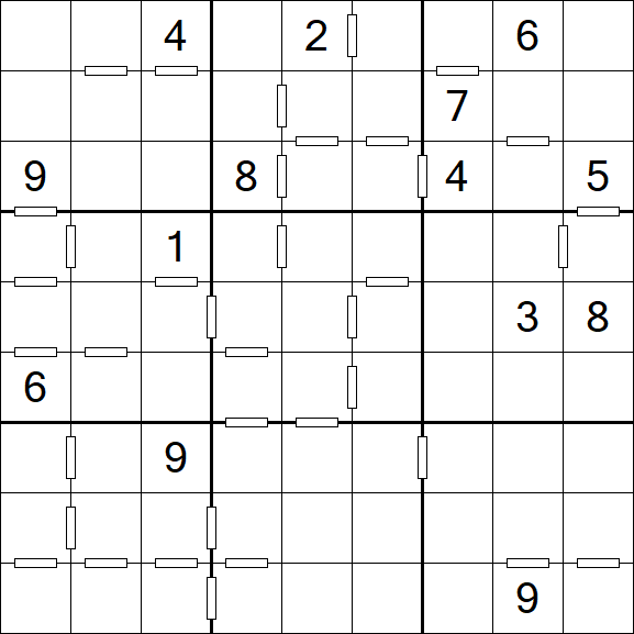 Consecutive Sudoku - Difícil