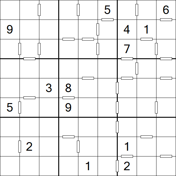 Consecutive Sudoku - Schwierig