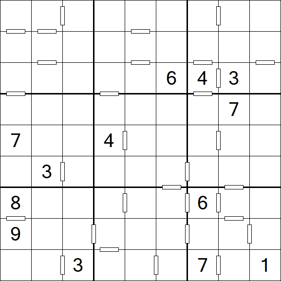 Consecutive Sudoku - Hard