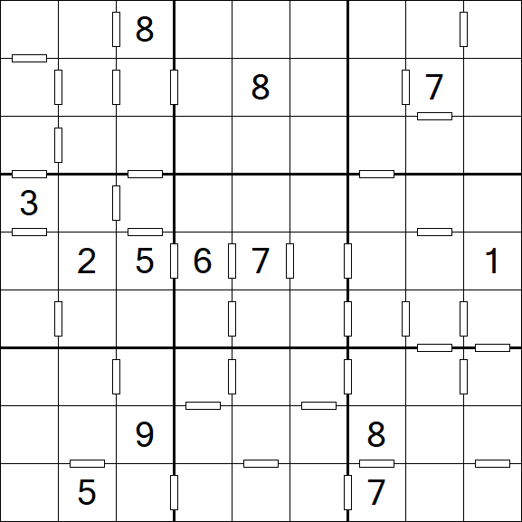 Consecutive Sudoku - Hard
