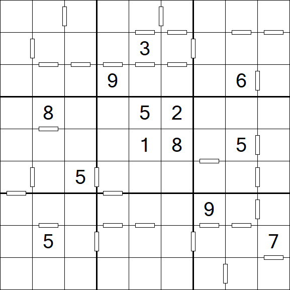 Consecutive Sudoku - Hard