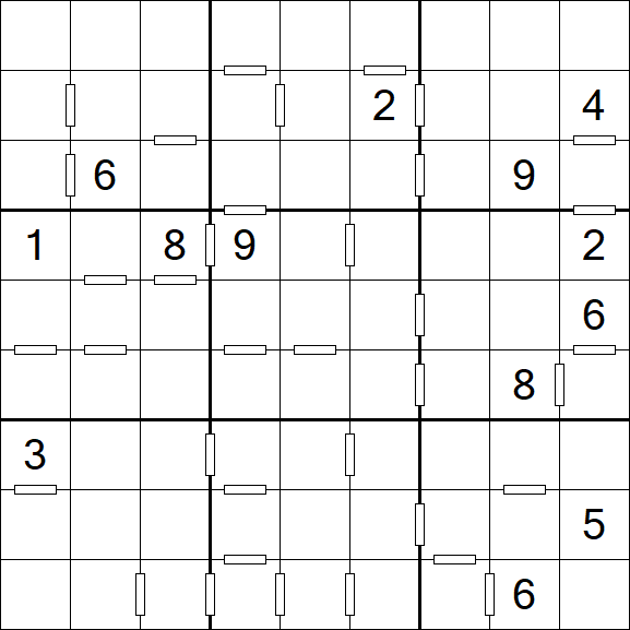 Consecutive Sudoku - Hard
