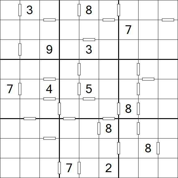 Consecutive Sudoku - Hard