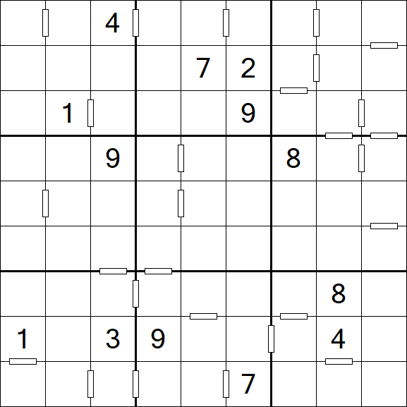 Consecutive Sudoku - Hard
