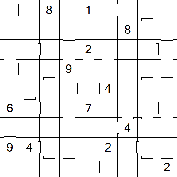 Consecutive Sudoku - Hard