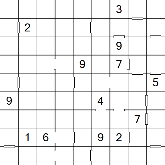 Consecutive Sudoku - Hard