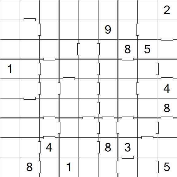 Consecutive Sudoku - Hard