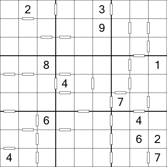 Consecutive Sudoku - Hard
