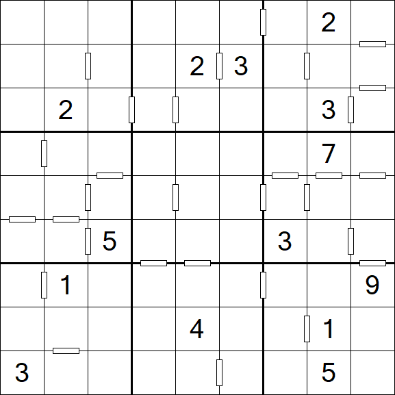 Consecutive Sudoku - Hard