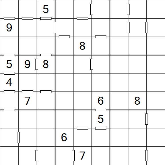 Consecutive Sudoku - Hard