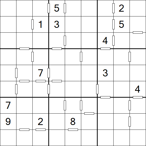 Consecutive Sudoku - Difficile