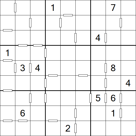 Consecutive Sudoku - Hard