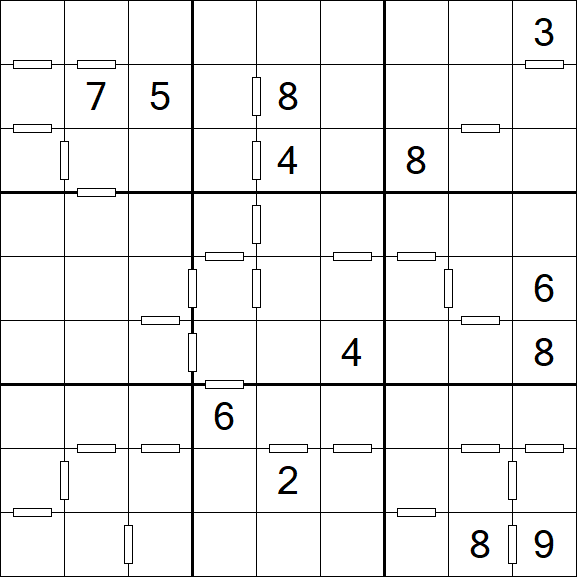 Consecutive Sudoku - Hard