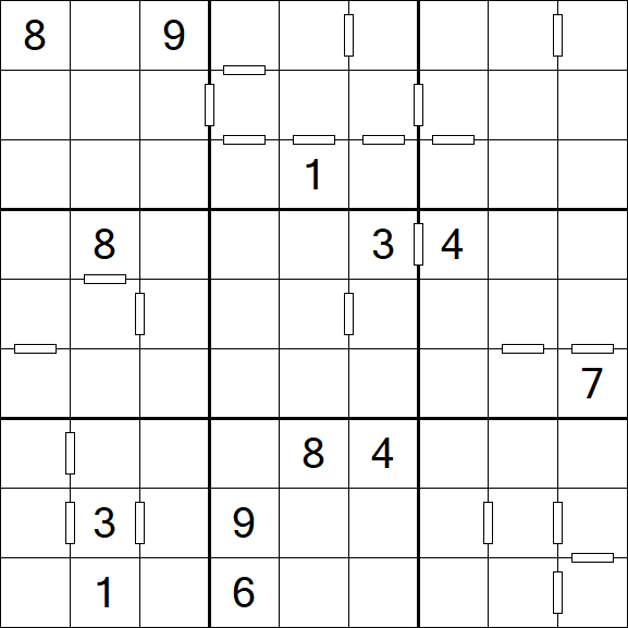 Consecutive Sudoku - Hard