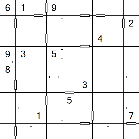 Consecutive Sudoku - Schwierig