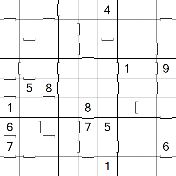Consecutive Sudoku - Schwierig