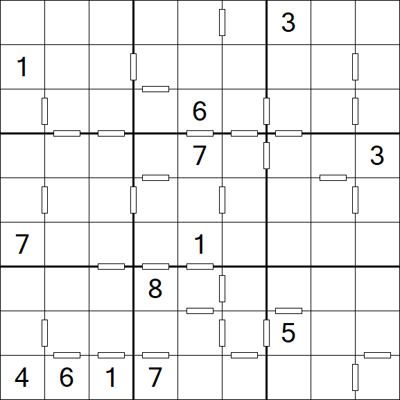 Consecutive Sudoku - Hard