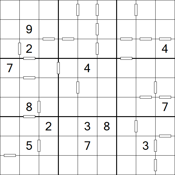 Consecutive Sudoku - Hard