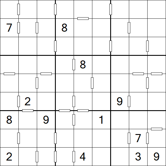 Consecutive Sudoku - Hard