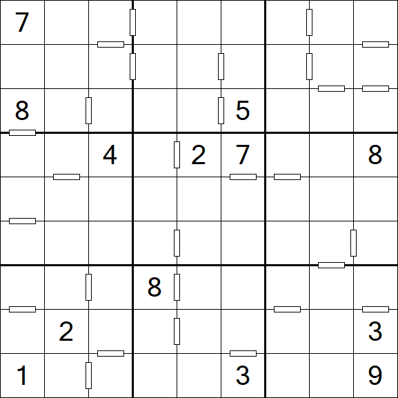 Consecutive Sudoku - Difficile